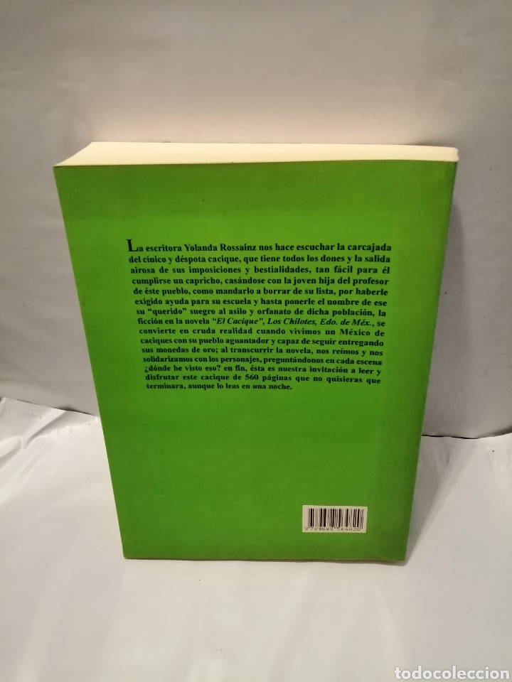 Libros de segunda mano: EL CACIQUE. LOS CHILOTES, EDO. DE MEX. (PRIMERA EDICI&Oacute;N) - Foto 2