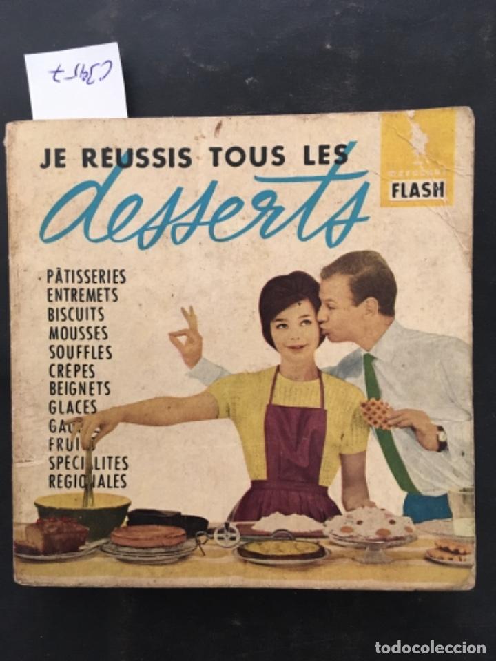 Libros de segunda mano: JE REUSSIS TOUS LES DESSERTS, ELISABETH LANGE
