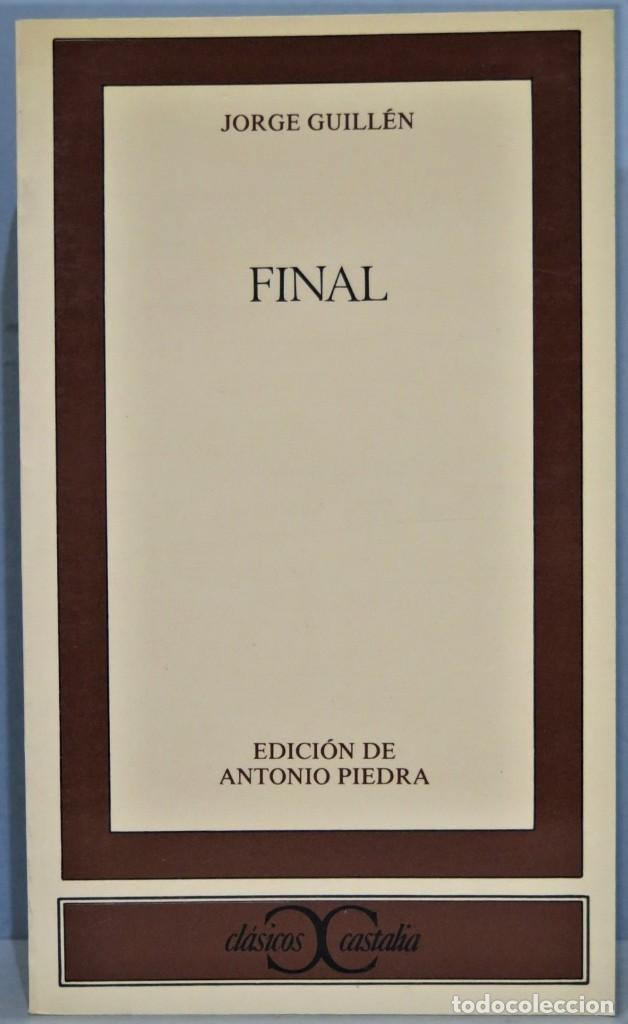 Libros de segunda mano: FINAL. GUILLEN. CASTALIA - Foto 1