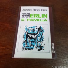 Libros de segunda mano: MERLIN E FAMILIA - ILUSTRACIÓNS DE PREGO OLIVER - EDITORIAL GALAXIA 3 EDICION. Lote 254427030