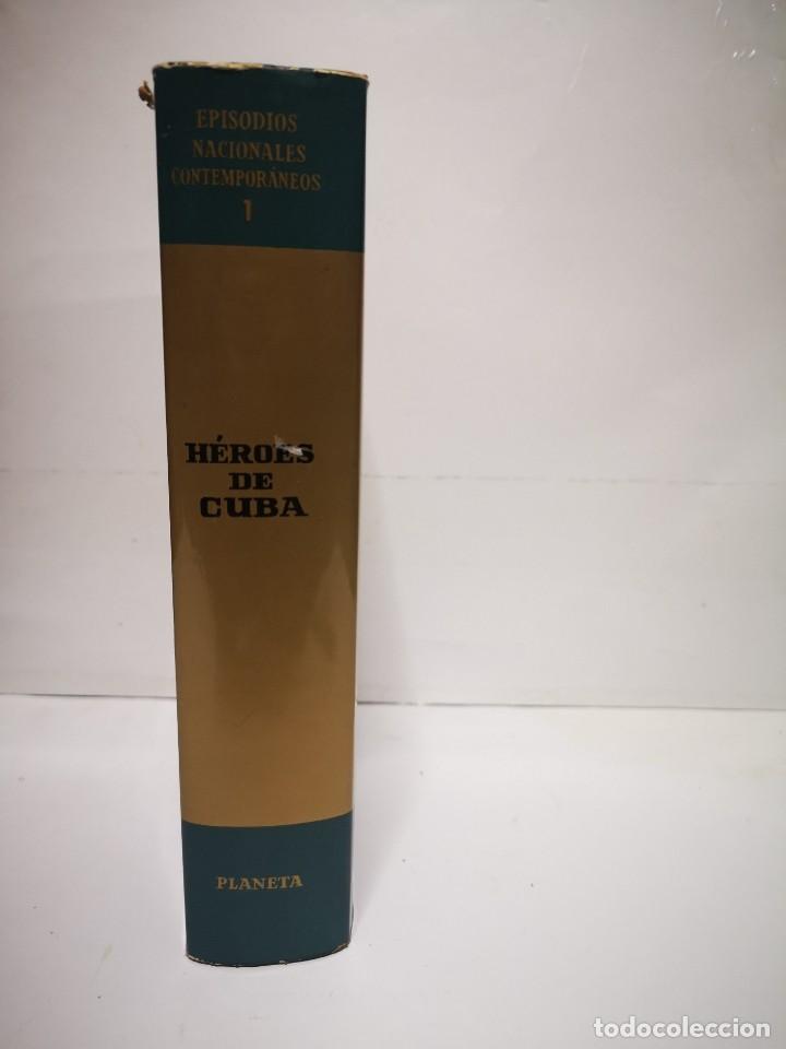Libros de segunda mano: Libro H&eacute;roes de Cuba, editorial planeta - Foto 2