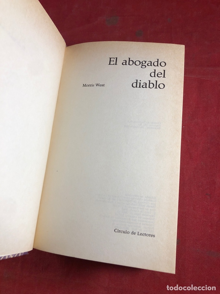 Libros de segunda mano: EL ABOGADO DEL DIABLO - Foto 2