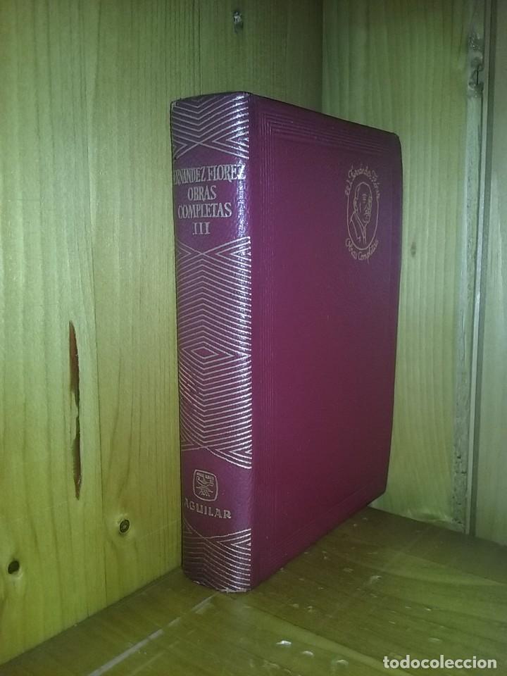 Libri di seconda mano: WENCESLAO FERNANDEZ FLOREZ, OBRAS COMPLETAS TOMO III, AGUILAR