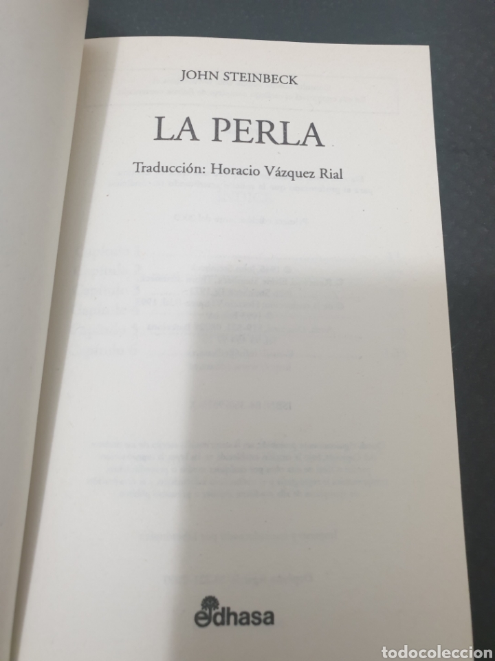 Libros de segunda mano: La perla, John steinbeck, 2000 ref 205 - Foto 5