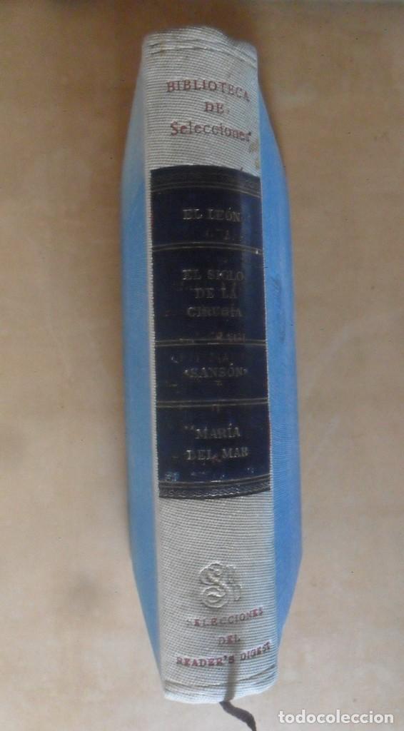 Libri di seconda mano: SELECCIONES READER' S DIGEST - EL LEON/EL SIGLO DE LA CIRUGIA/SANSON&hellip; - 1960