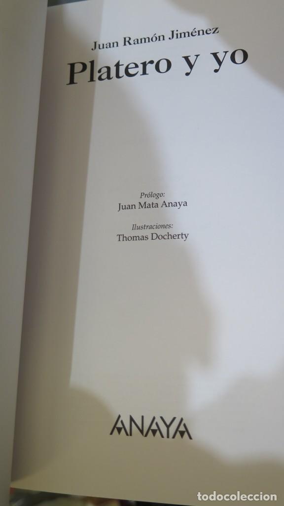 Libros de segunda mano: PLATERO Y YO. JUAN RAM&Oacute;N JIM&Eacute;NEZ - Foto 3