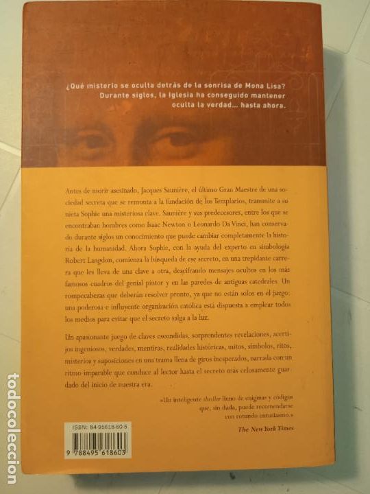 Libros de segunda mano: El c&oacute;digo Da Vinci .Dan Brown, Umbriel. - Foto 3