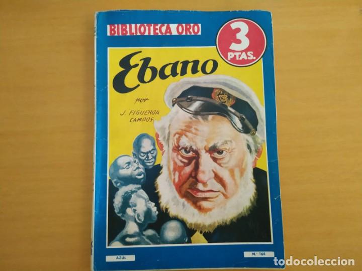 Libros de segunda mano: BIBLIOTECA ORO 166 EBANO - Foto 1