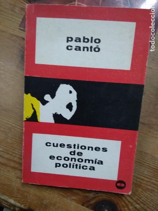 Livres d'occasion: Cuestiones de econom&iacute;a pol&iacute;tica, Pablo Cant&oacute;. L.14151-384