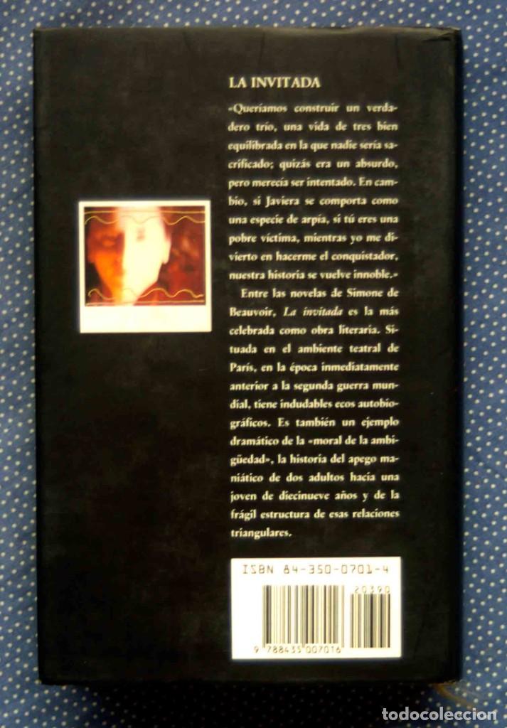 Libros de segunda mano: LA INVITADA - SIMONE DE BEAUVOIR - EDITORIAL EDHASA - Foto 2