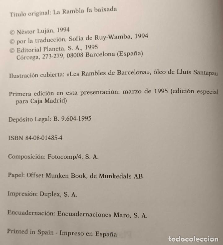 Libros de segunda mano: Libro: Cabaret Catal&aacute;n de N&eacute;stor Luj&aacute;n, 1995 - Foto 2