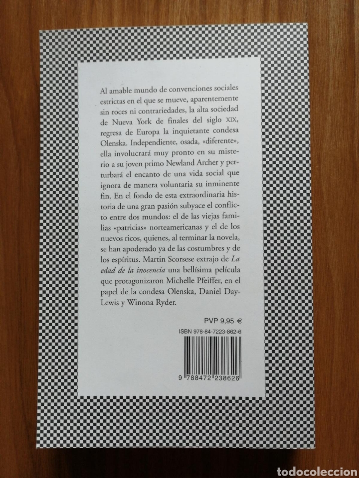 Libros de segunda mano: La edad de la inocencia / Edith Wharton - Foto 2