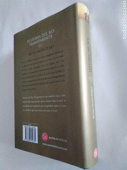 Libros de segunda mano: Historia del rey transparente / Rosa Montero - Foto 2