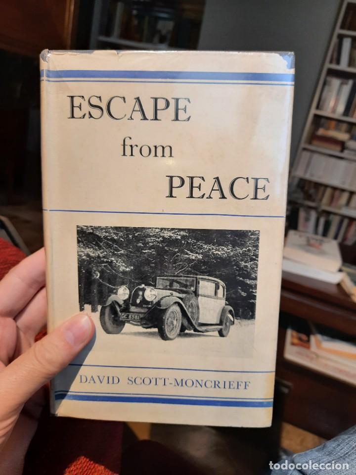 Libros de segunda mano: Escape from Peace, David Scott-Montcrieff - Foto 1