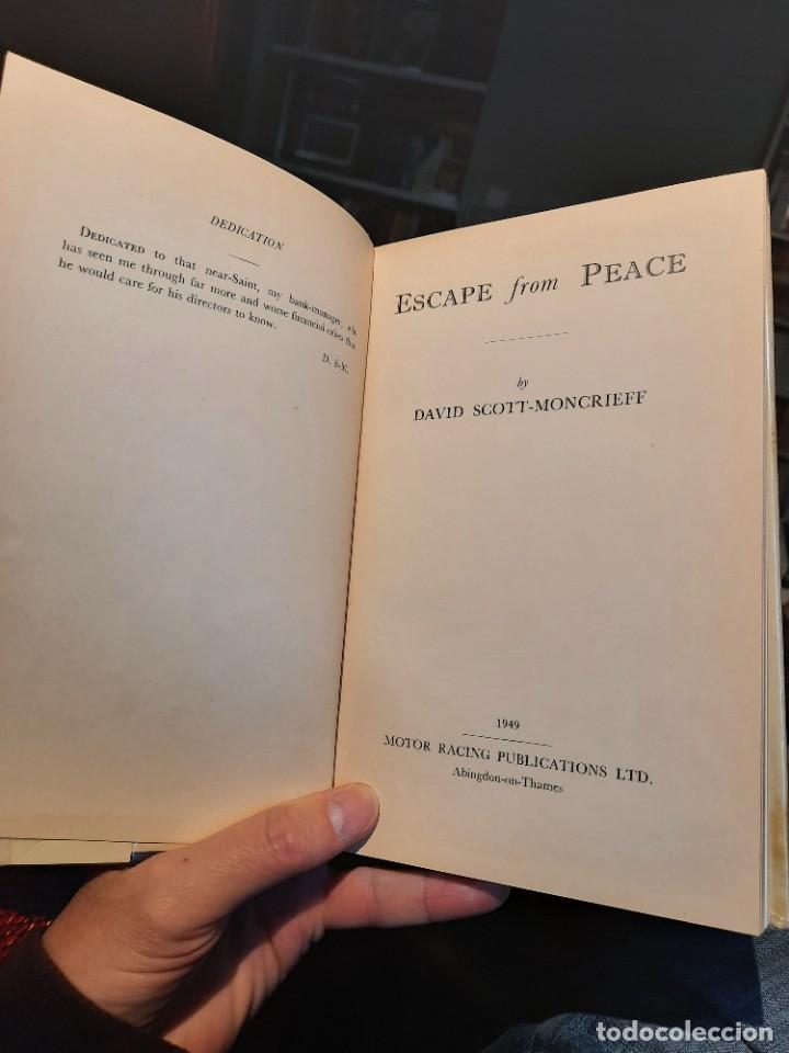 Libros de segunda mano: Escape from Peace, David Scott-Montcrieff - Foto 4