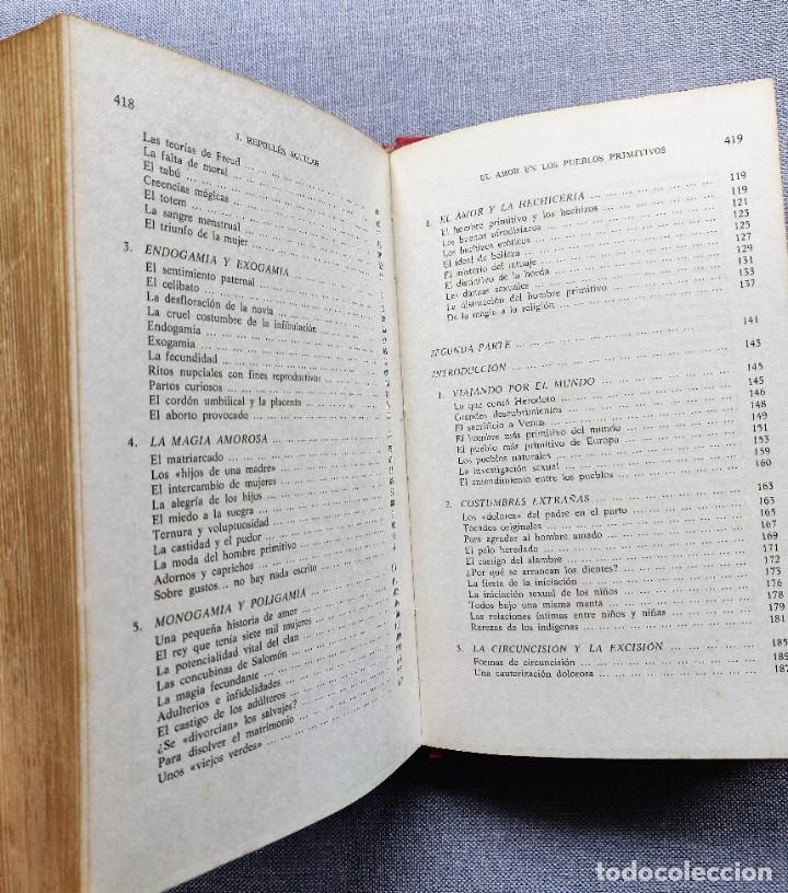 Libros de segunda mano: Libro El amor en los Pueblos Primitivos. - Foto 7