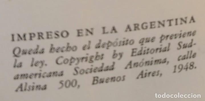 Libros de segunda mano: ADAN BUENOSAYRES - LEOPOLDO MARCHAL - 1948 - PRIMERA EDICION - SUDAMERICANA - Foto 6 - 258781870