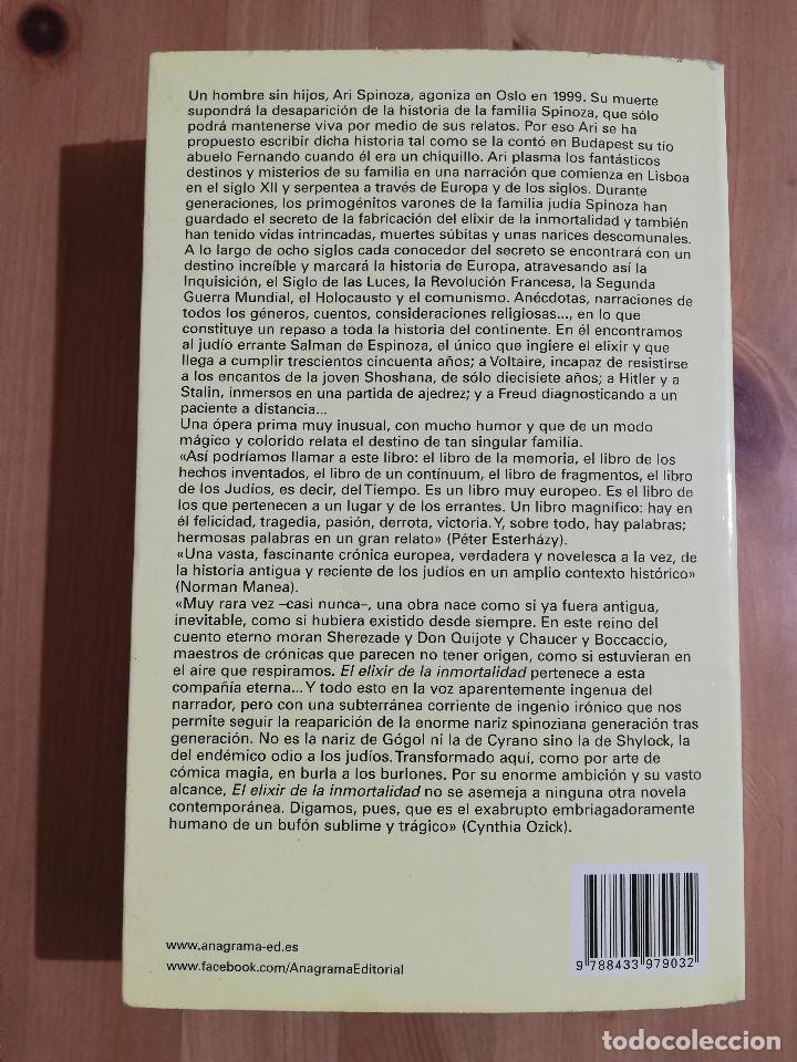 Libros de segunda mano: EL ELIXIR DE LA INMORTALIDAD (GABI GLEICHMANN) - Foto 4