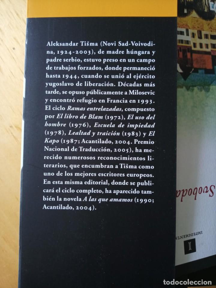 Libros de segunda mano: ALEKSANDAR TISMA EL LIBRO DE BLAM - Foto 3