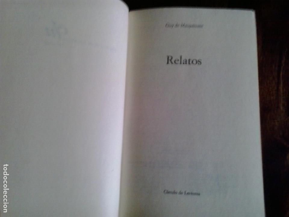Libros de segunda mano: Relatos. Guy de Maupassant - Foto 2