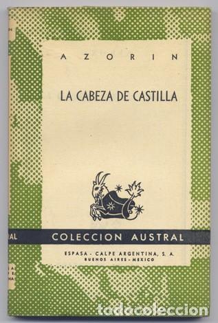 Libros de segunda mano: AZORIN. La cabeza de Castilla. 1950. - Foto 1