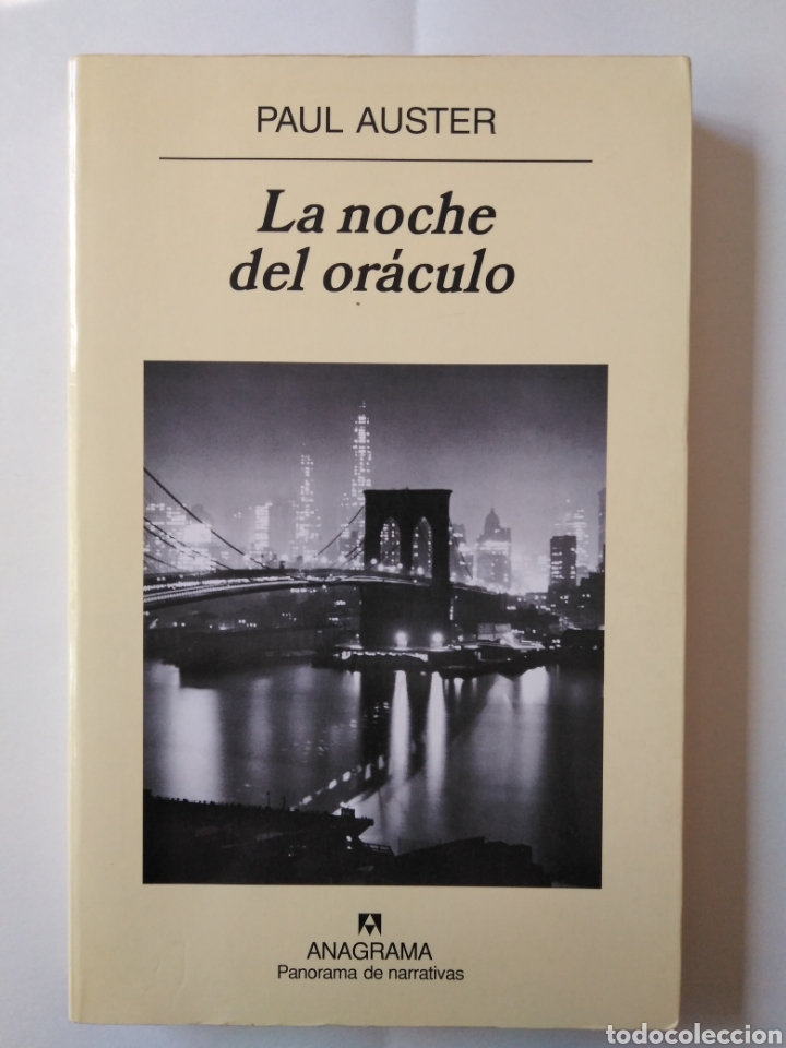 Libros de segunda mano: La noche del or&aacute;culo / Paul Auster - Foto 1