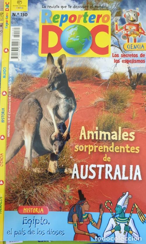 Gebrauchte B&uuml;cher: REPORTERO DOC N&ordm; 130. ANIMALES SORPRENDENTES DE AUSTRALIA. HISTORIA: EGIPTO, EL PAIS DE LOS DIOSES.