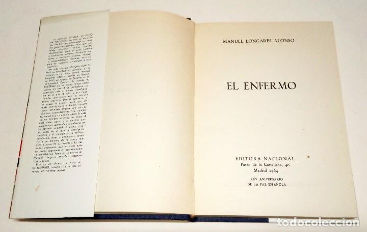 Libros de segunda mano: LONGARES, Manuel. El Enfermo. 1964. - Foto 3