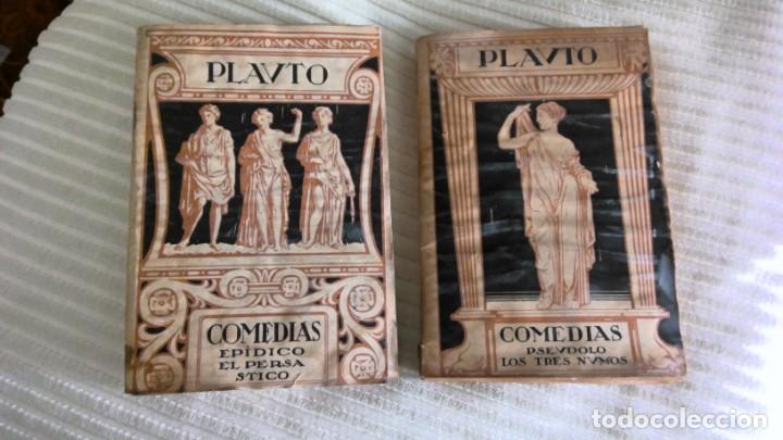 Libros de segunda mano: Libros de Plauto de principios del siglo XX - Foto 1