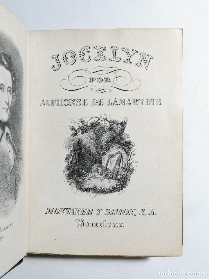 Libros de segunda mano: ALPHONSE DE LAMARTINE. JOCELYN. 1939. - Foto 2