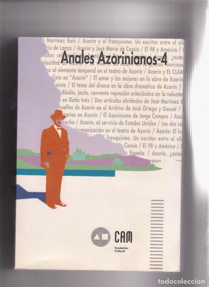 Libros de segunda mano: Anales azorinianos, 4 - Foto 1