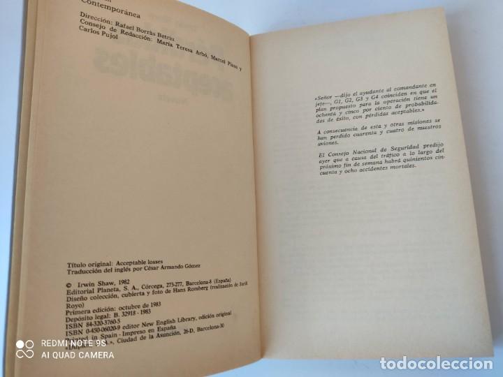 Libros de segunda mano: NOVELA PERDIDAS ACEPTABLES - Foto 2