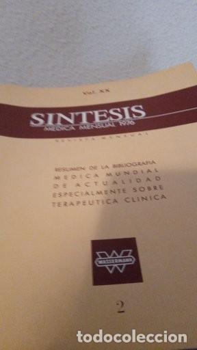 Libros de segunda mano: SINTESIS MEDICA MENSUAL 1978 - Foto 1