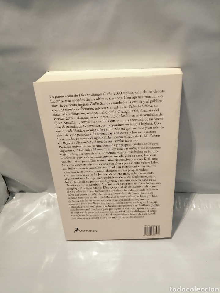 Libros de segunda mano: SOBRE LA BELLEZA (PRIMERA EDICI&Oacute;N) - Foto 2