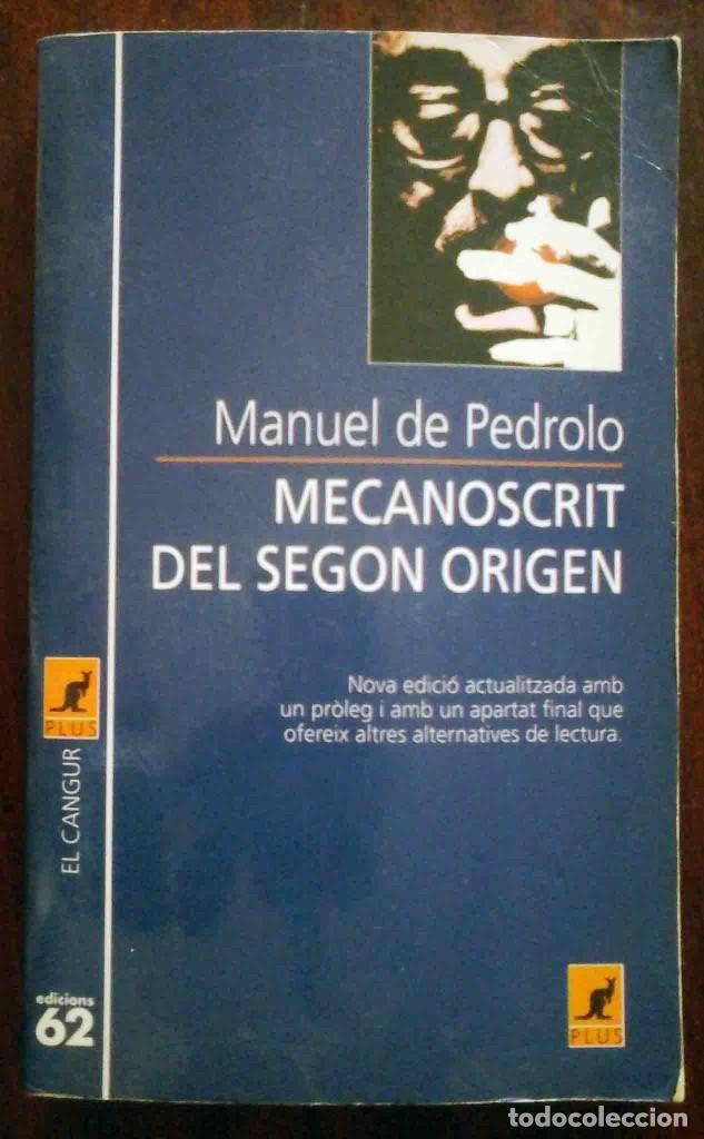 mecanoscrit del segon origen (manuel de pedrolo - Comprar en