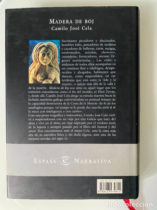 Libros de segunda mano: Madera de boj - CELA, Camilo Jos&eacute; - Foto 2