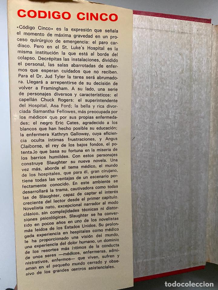 Libros de segunda mano: C&oacute;digo cinco - SLAUGHTER, Frank G. - Foto 2