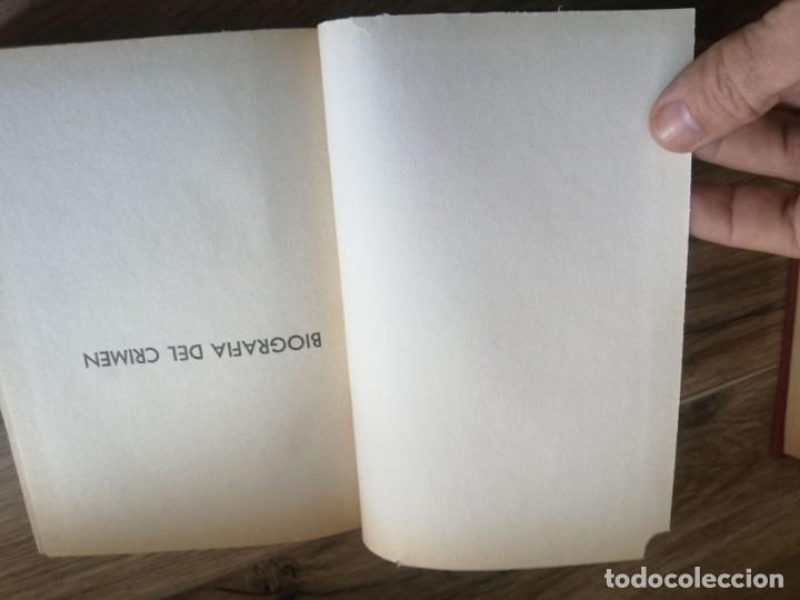 Libros de segunda mano: Biograf&iacute;a del crimen - Foto 3