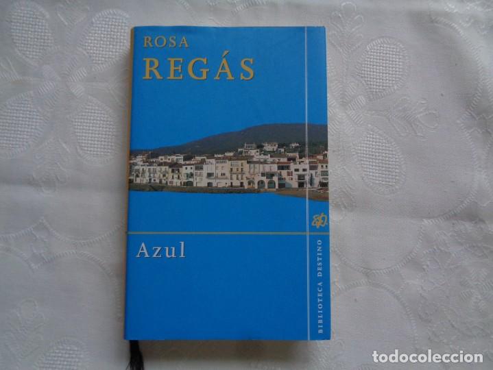 Libros de segunda mano: ROSA REG&Aacute;S. AZUL. 1998 - Foto 1