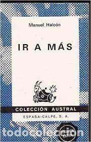 Libros de segunda mano: ir a m&aacute;s Manuel Halc&oacute;n - Foto 1