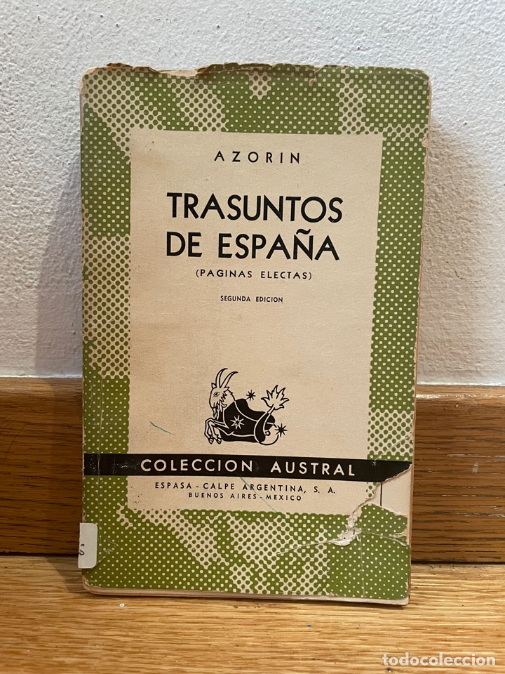 Libros de segunda mano: Trasuntos de Espa&ntilde;a Azorin - Foto 1