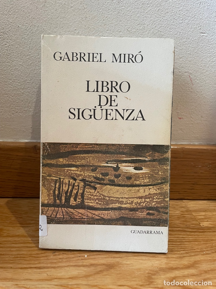 Libros de segunda mano: Gabriel Mir&oacute; Libro de sig&uuml;enza - Foto 1