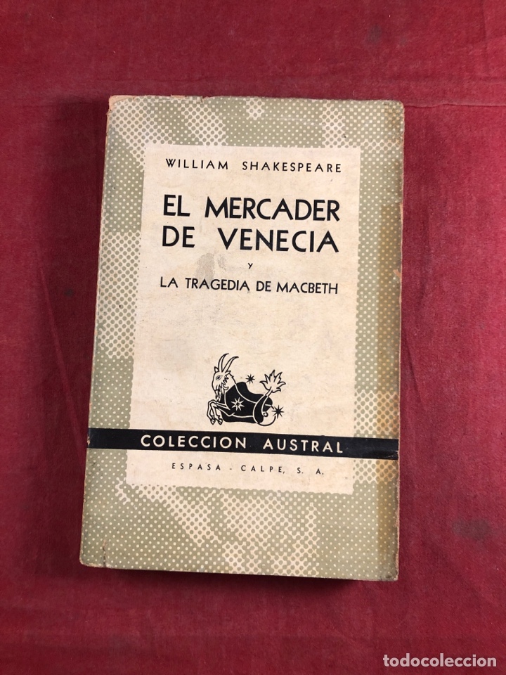 Libros de segunda mano: El mercader de Venecia - Foto 1