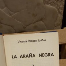 Libros de segunda mano: LA ARAÑA NEGRA I. VICENTE BLANCO IBAÑEZ. A.T.E. EDICIONES.