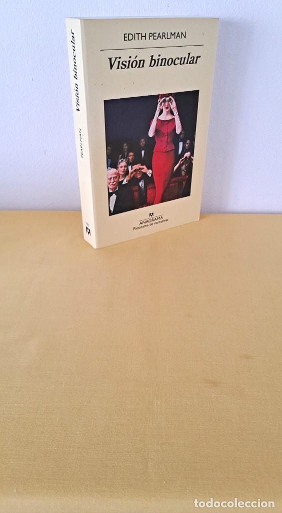 Libros de segunda mano: EDITH PEARLMAN - VISI&Oacute;N BINOCULAR - EDICIONES ANAGRAMA 2018 - Foto 1