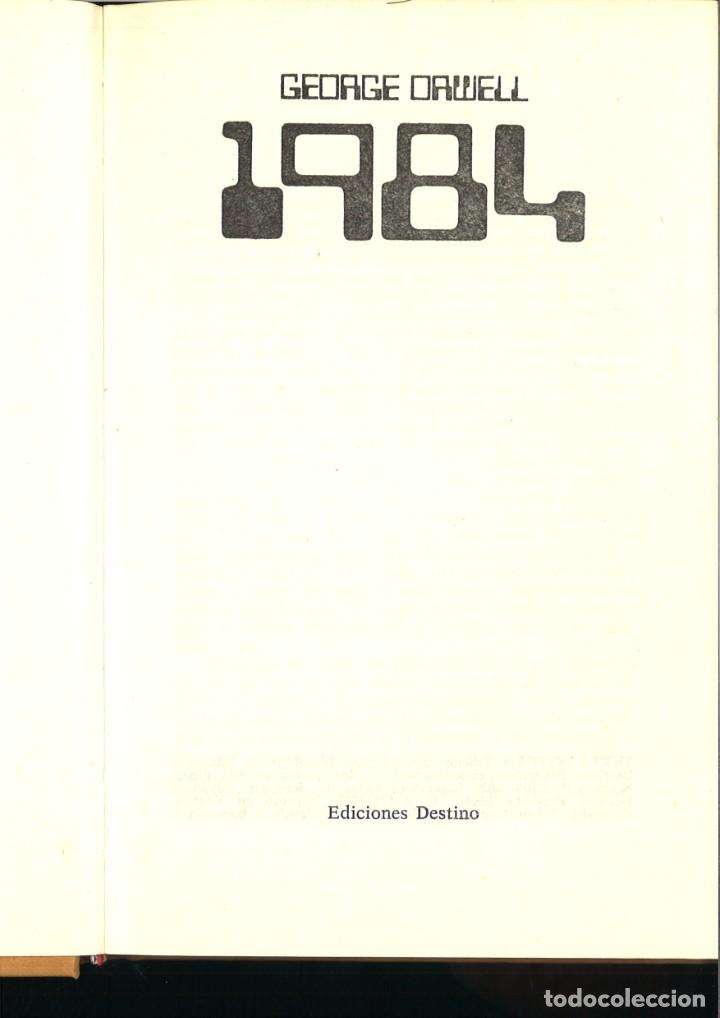Libros de segunda mano: 1984. George Orwell - Foto 2