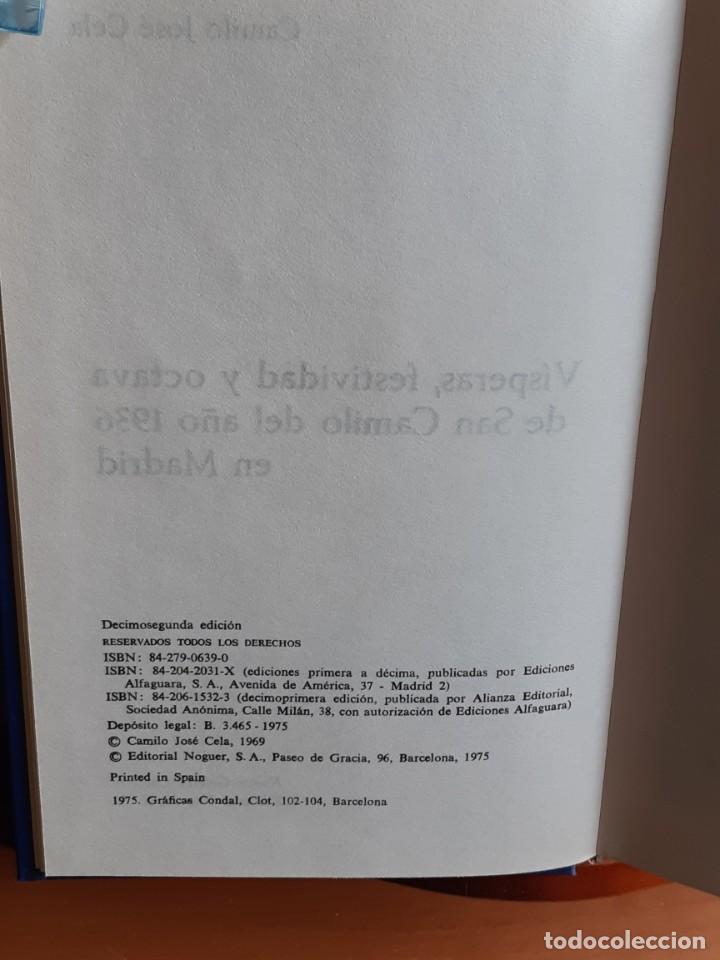 Libros de segunda mano: LIBRO SAN CAMILO , 1936 DE CAMILO JOS&Eacute; cELA - Foto 3