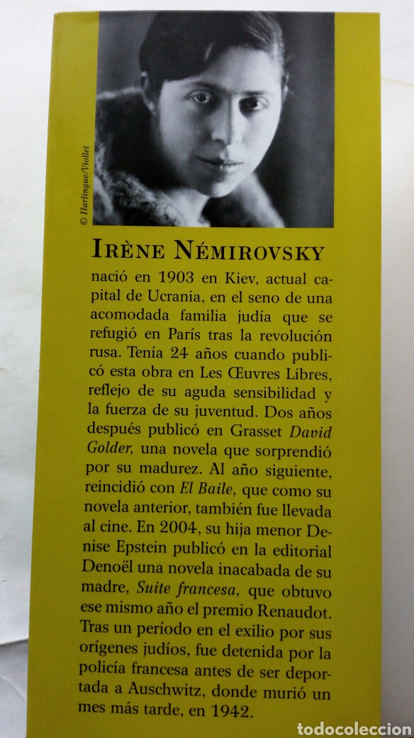 Libros de segunda mano: Un ni&ntilde;o prodigio. Ir&egrave;ne N&eacute;mirovsky. - Foto 3