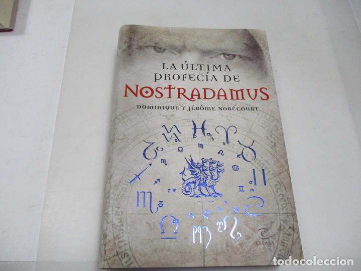 Livres d'occasion: DOMINIQUE Y JEROME NOBECOURT La &uacute;ltima profec&iacute;a de Nostradamus W7183
