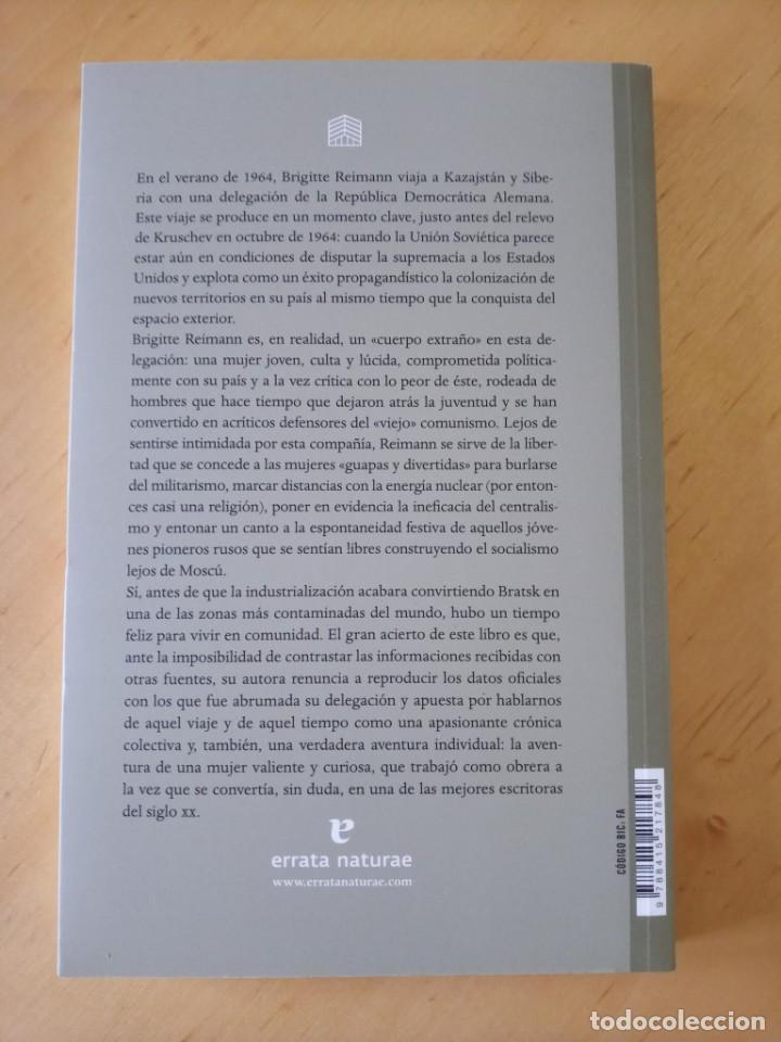 Libros de segunda mano: BRIGITTE REIMANN LA VERDE LUZ DE LAS ESTEPAS - Foto 2